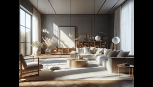 minimalist living spaces design